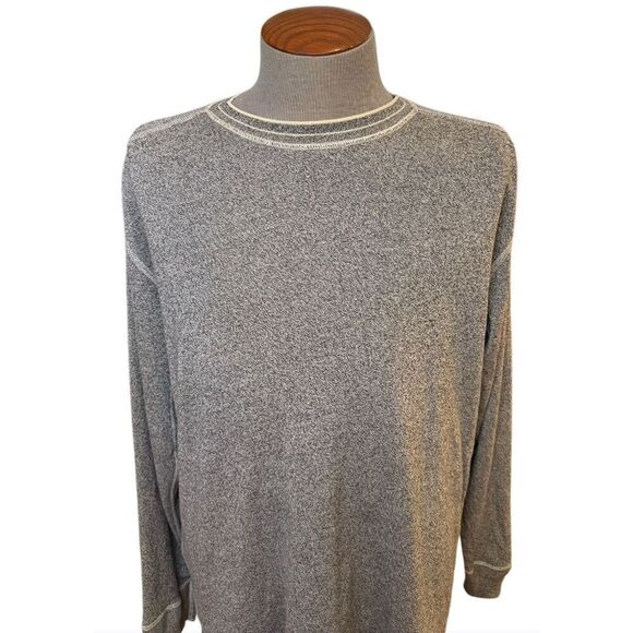 Polo Ralph Lauren Sweater Sz. XXL Long Sleeve Pullover Gray/Cream - Picture 7 of 10